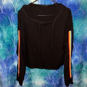 Crop top hoodie